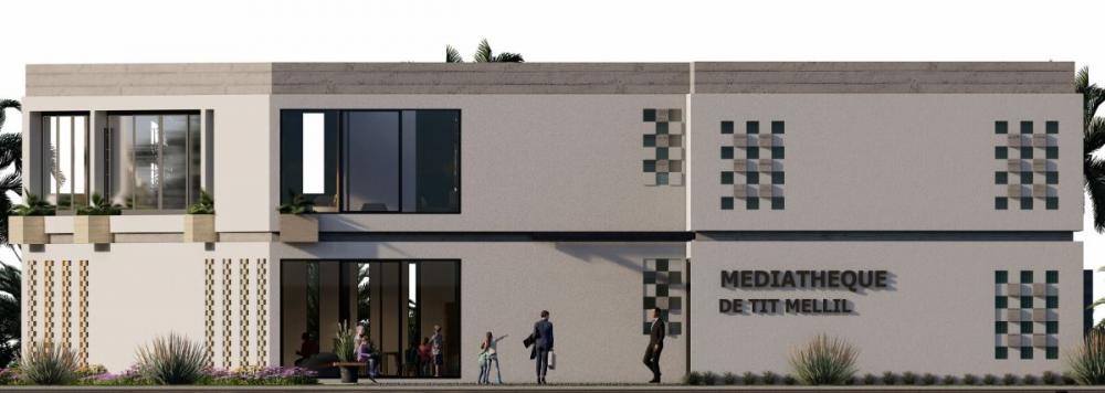 Construction d’une médiathèque à la Commune de Tit Mellil, Province de Mediouna 